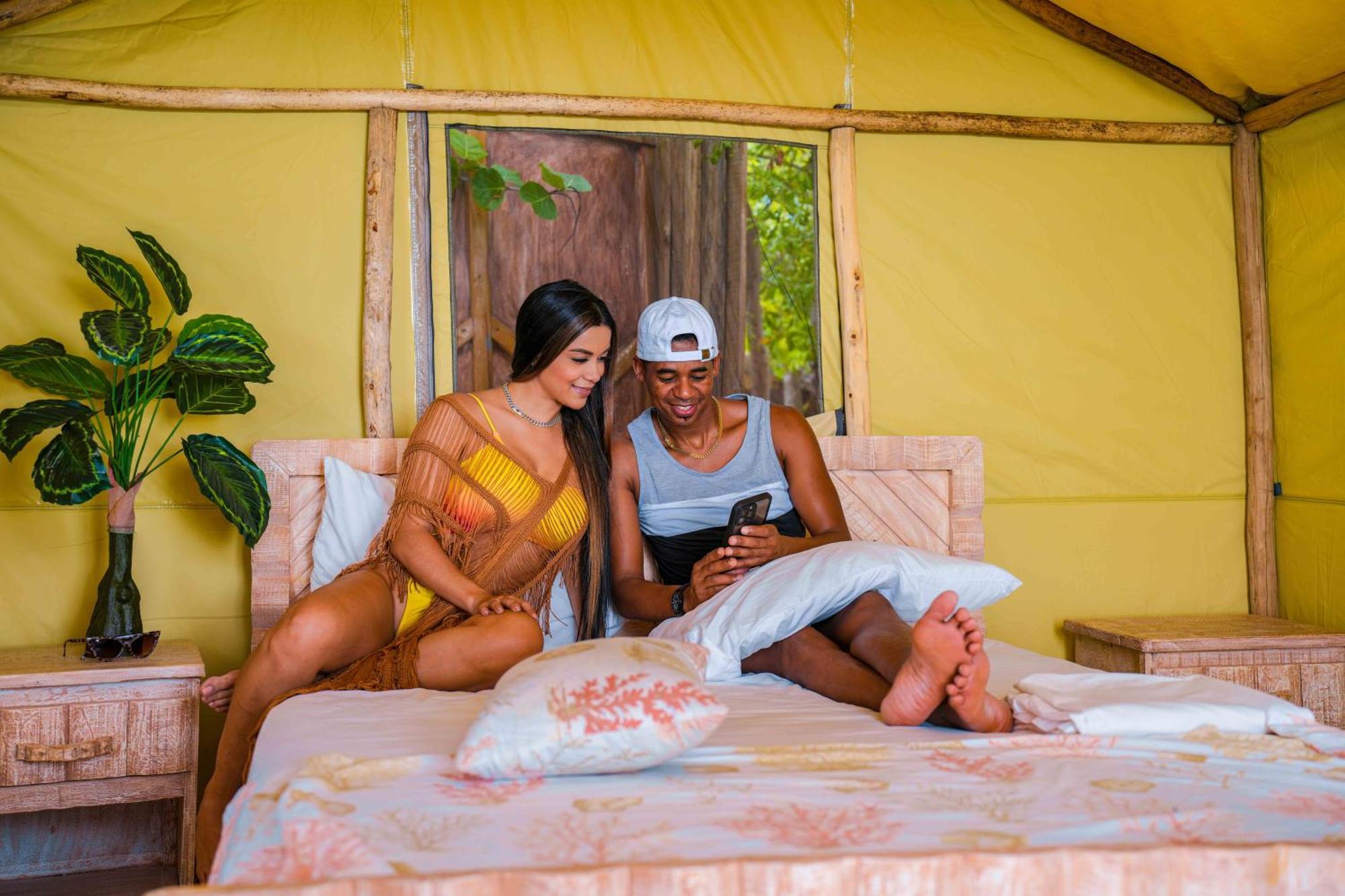 Glamping Ecolodge Cueva De Las Aguilas Pedernales Exterior foto